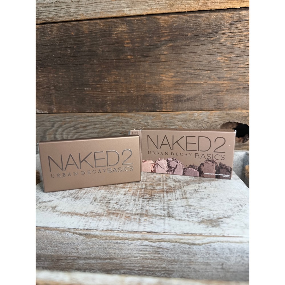 Urban Decay Naked 2 Basics Eyeshadow Palette 6 Color Matte NIB MSRP $35